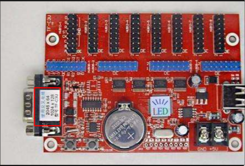 太原怎么看LED显示屏控制卡的型号？