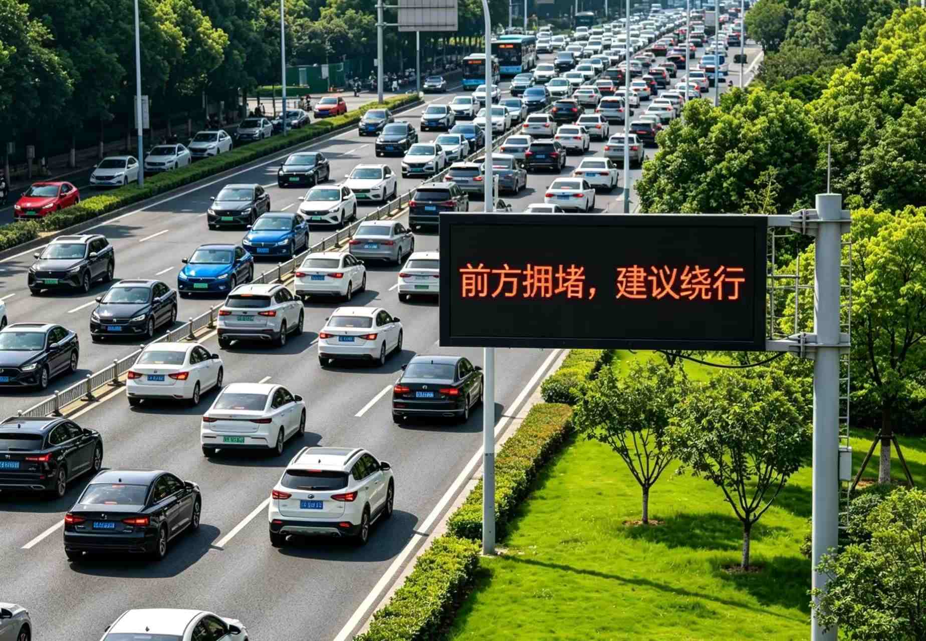 交通诱导|车载|信息发布LED屏解决方案